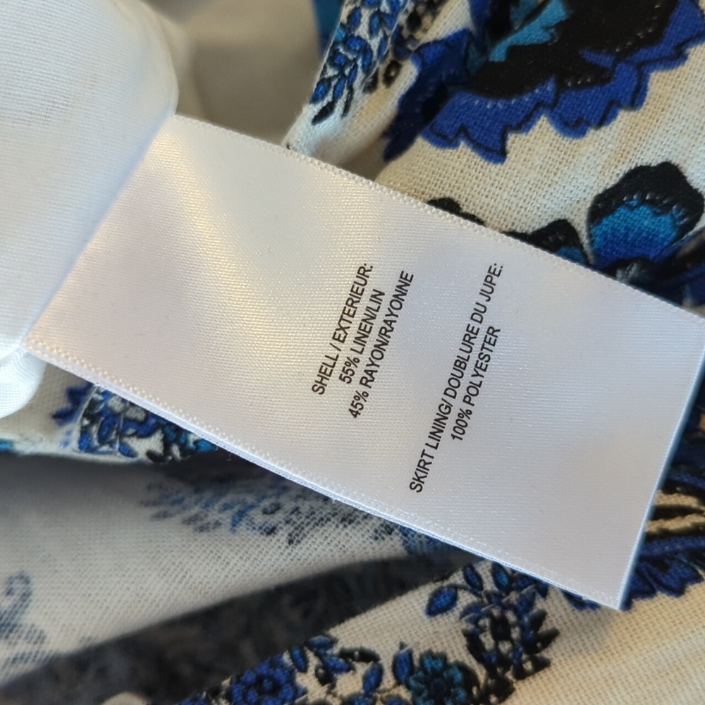 Nwt linen wrap dress - Picture 8 of 9